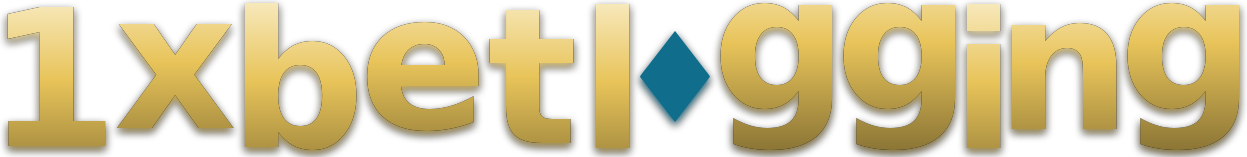 1xbet logging logo
